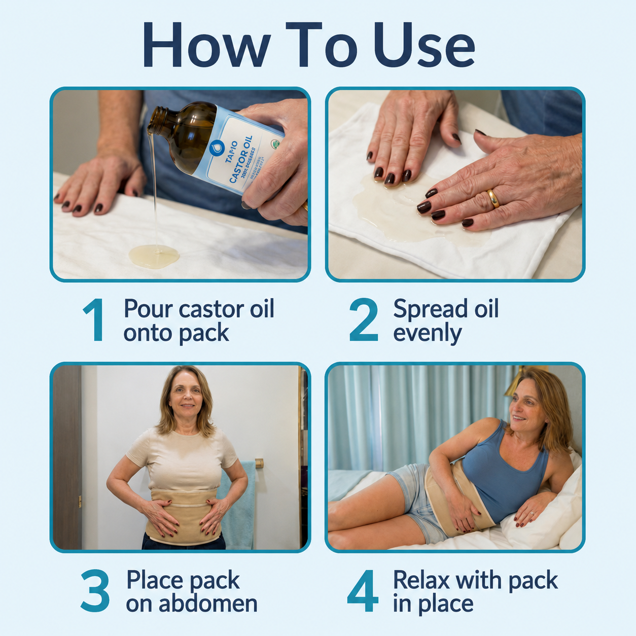 Tavio™ Castor Oil Pack Bundle